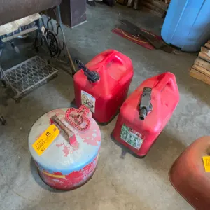 (3) Gas Cans