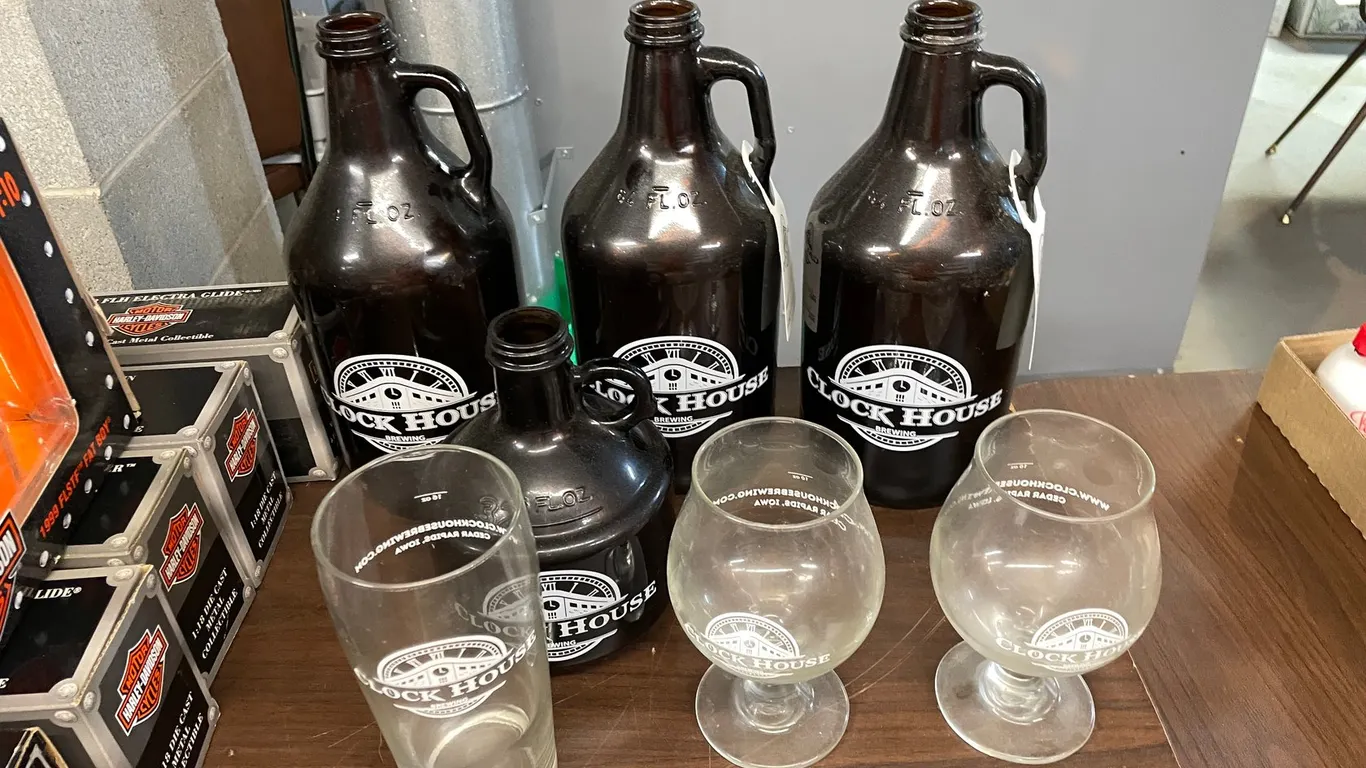 Collection of Clock House Glassware