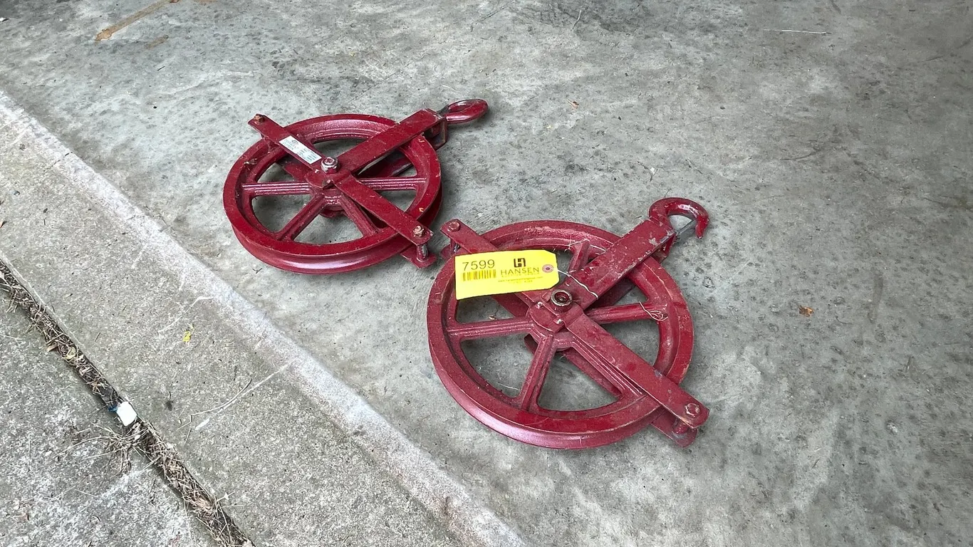 (2) Durabilt Durbin Gin Wheel