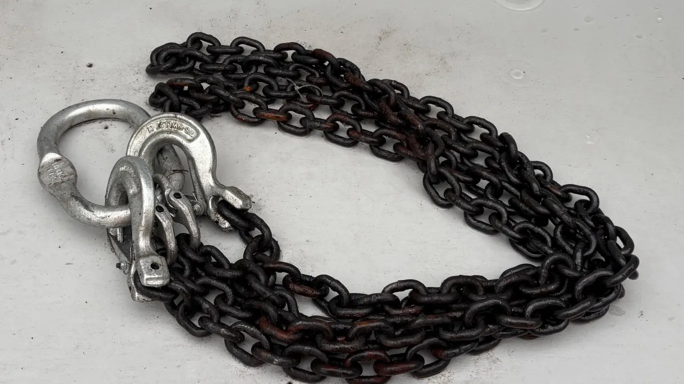 Unused 7' G80 Dbl Chain Sling