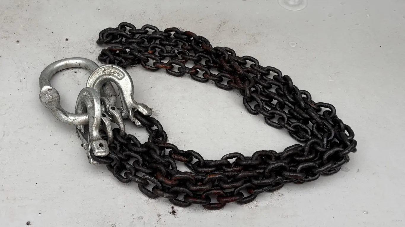 Unused 7' G80 Dbl Chain Sling