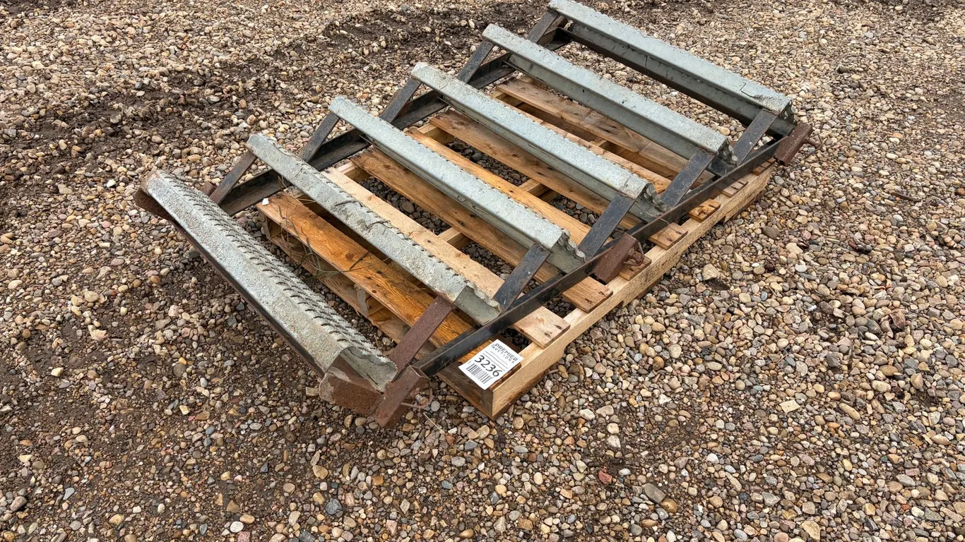 6 Step Steel Stair Assembly