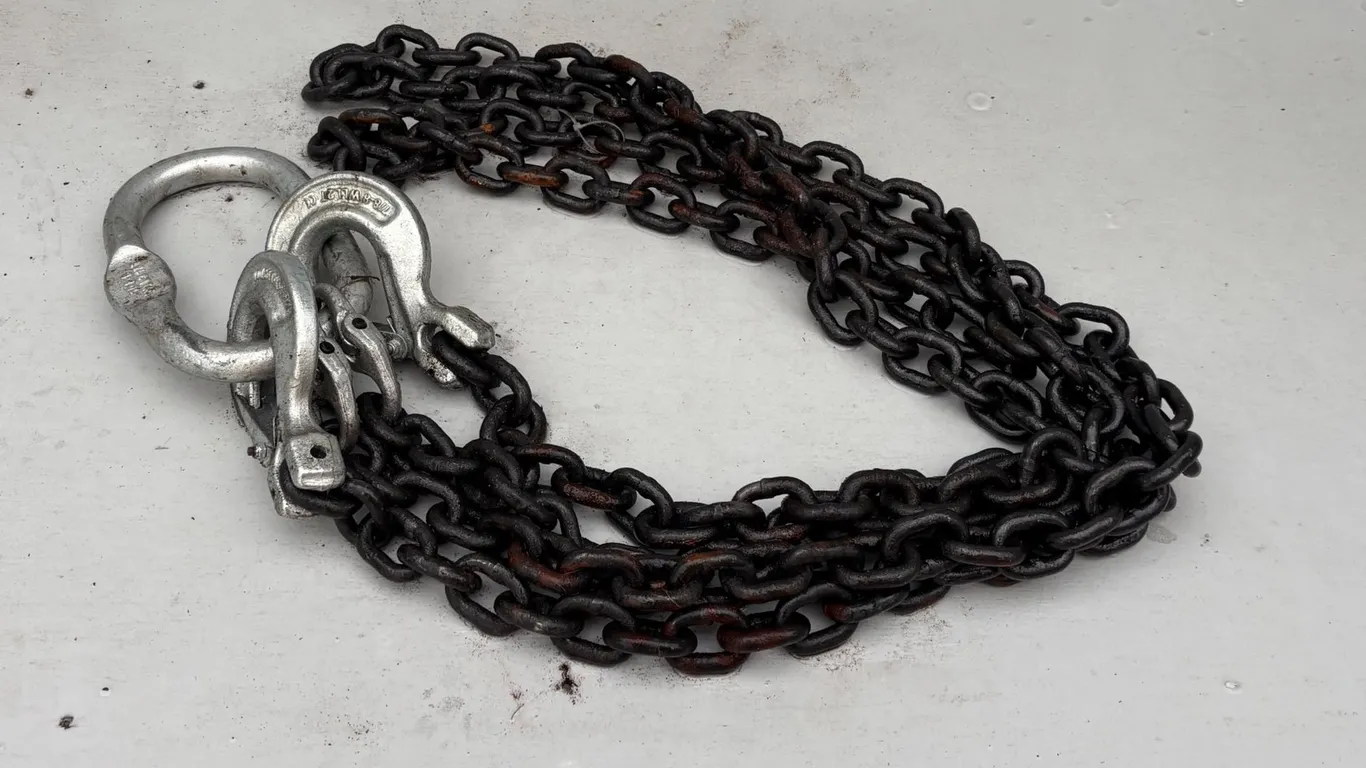 Unused 7' G80 Dbl Chain Sling