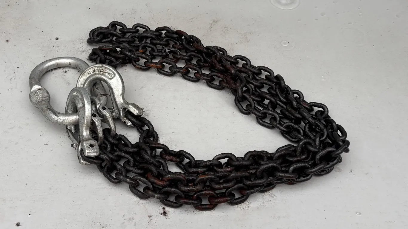 Unused 7' G80 Dbl Chain Sling