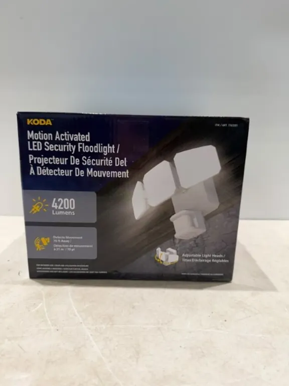 NEW KODA Motion-Activated LED Security Flood Light