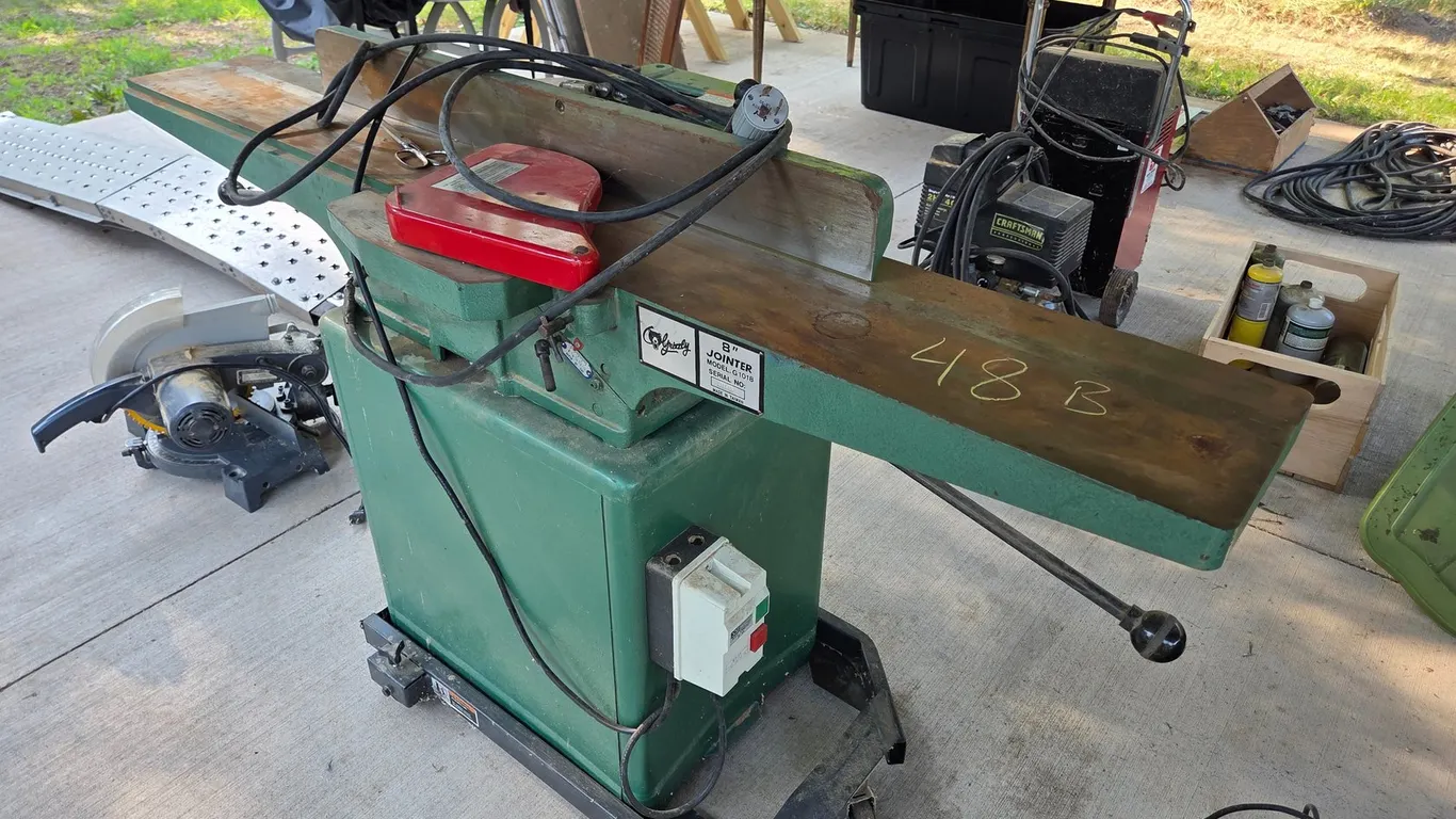 GRIZZLY 8" JOINTER MODEL G 1018