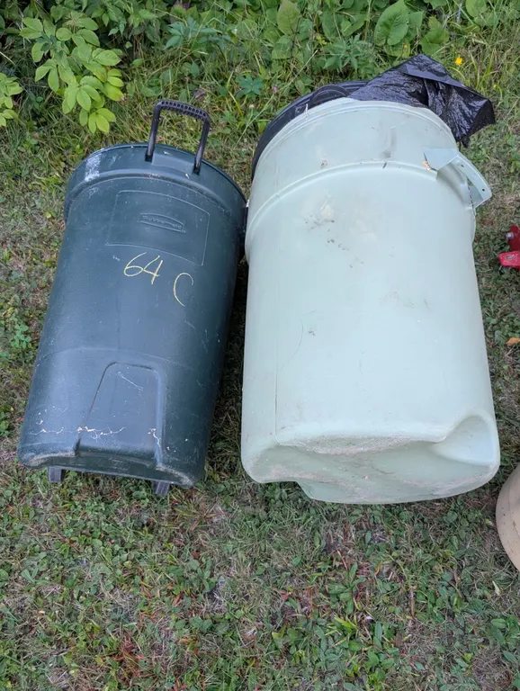 GARBAGE CANS