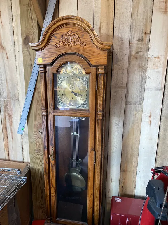 VINTAGE GRANDFATHER CLOCK
