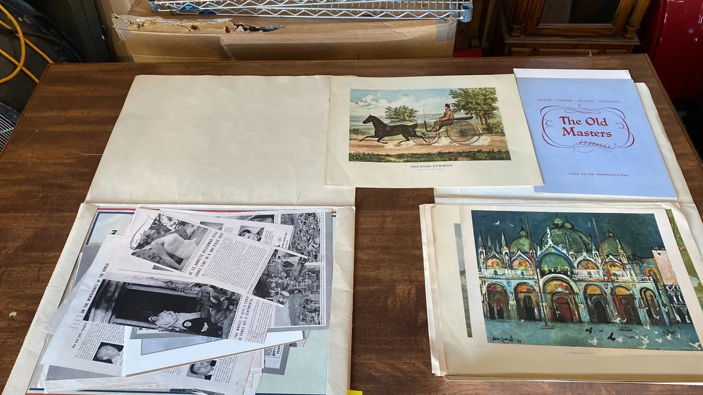WW I & CIVIL WAR PRINTS