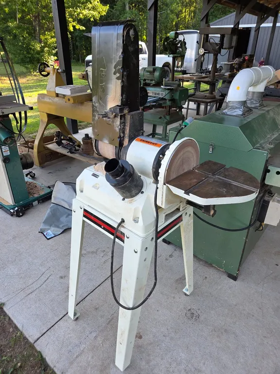 JET BELT SANDER/DISC GRINDER