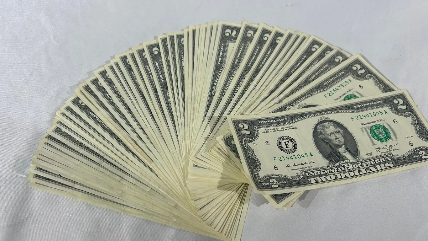 (50) 2013 TWO DOLLAR BILLS UNCIRCULATED