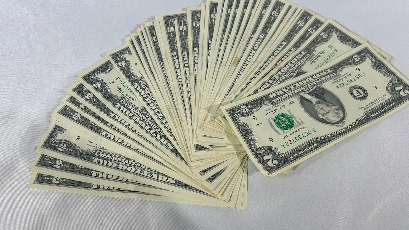 (40) 2003 UNCIRCULATED TWO DOLLAR BILLS