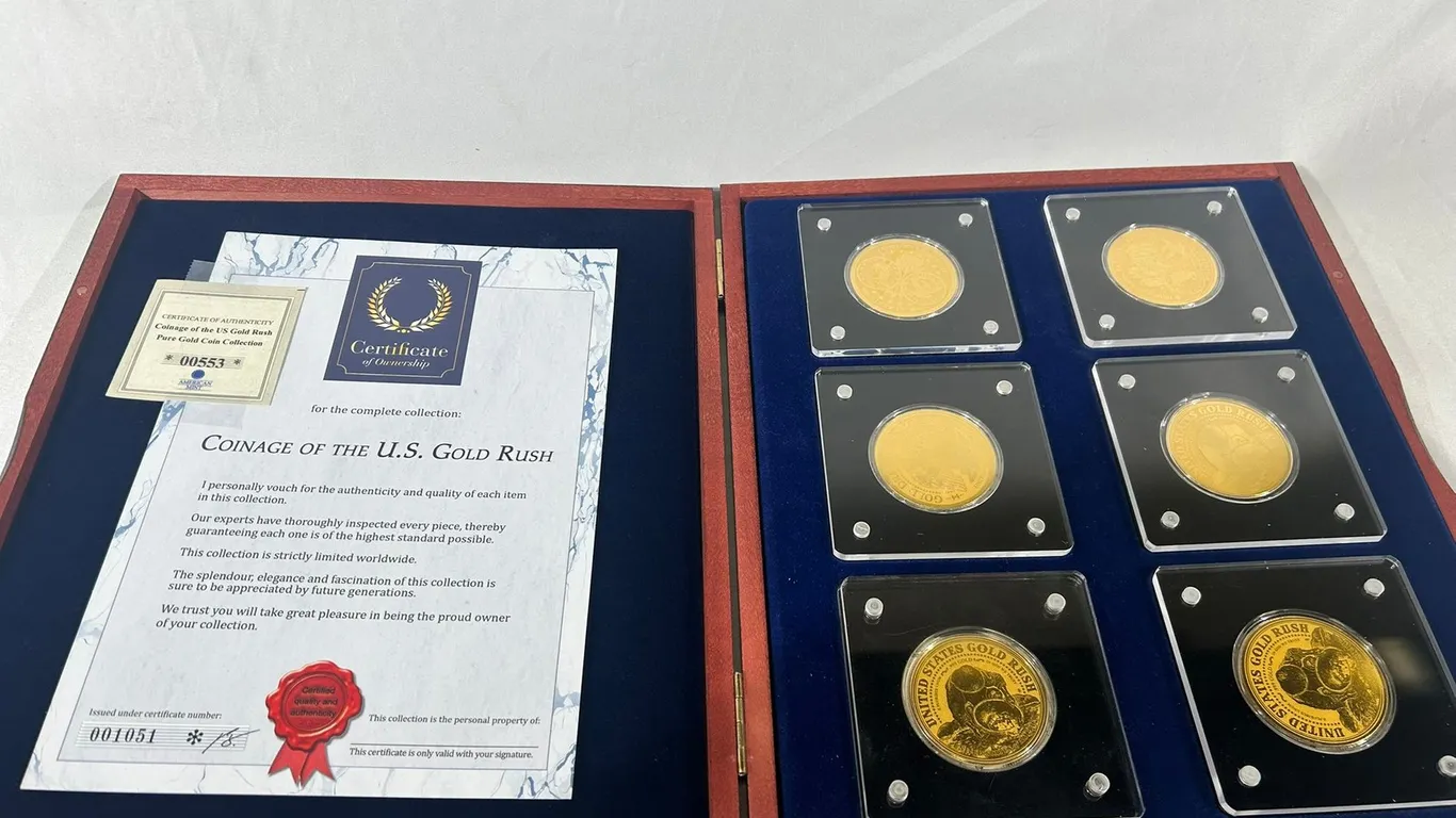 COINAGE OF THE US GOLD RUSH