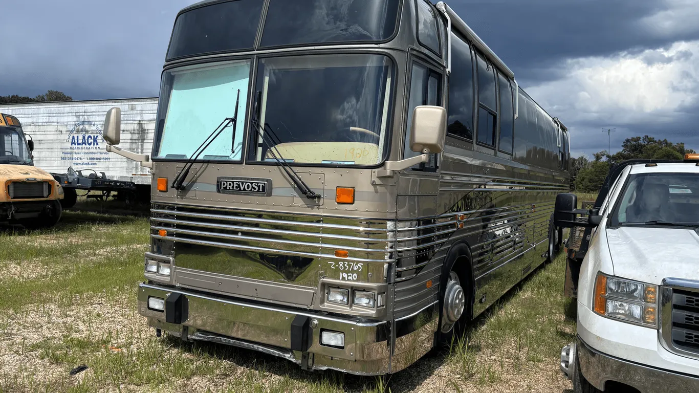 1989 PREVOST MOTOR COACH | FOR PARTS/REPAIRS | PERMIT TO SELL
