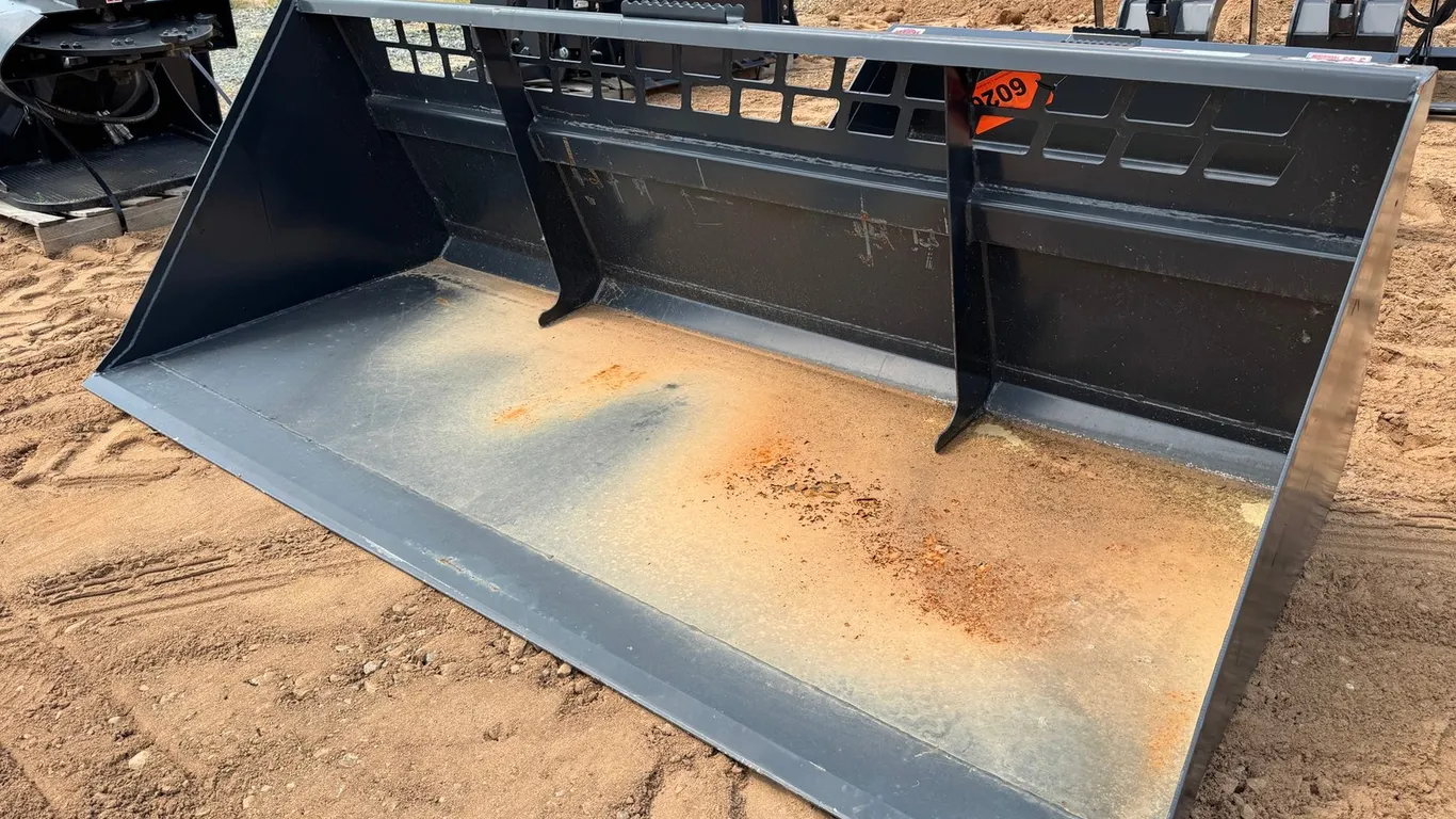 Unused Stout SN-96-S Skid Steer Snow Bucket