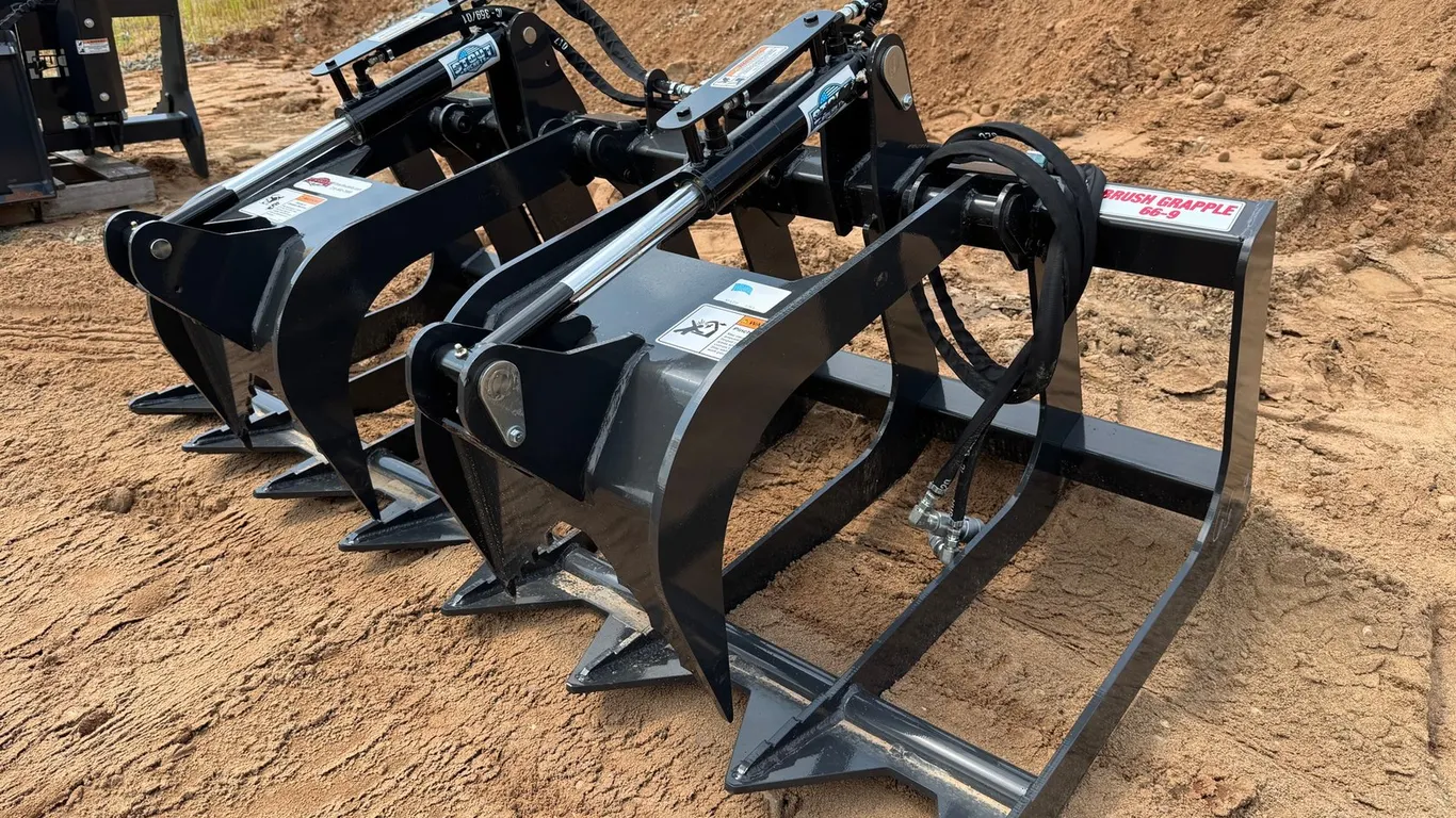 Unused Stout 66-9 Skid Steer Brush Grapple