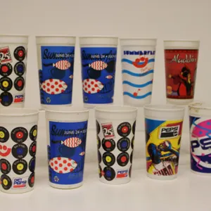 Assorted Lot of 10 Beverage Plastic Tumblers Summerfest