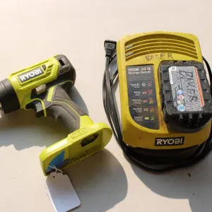 Ryobi ONE+ 18V Cordless Heat Gun (Model P3150) with Battery and Charger