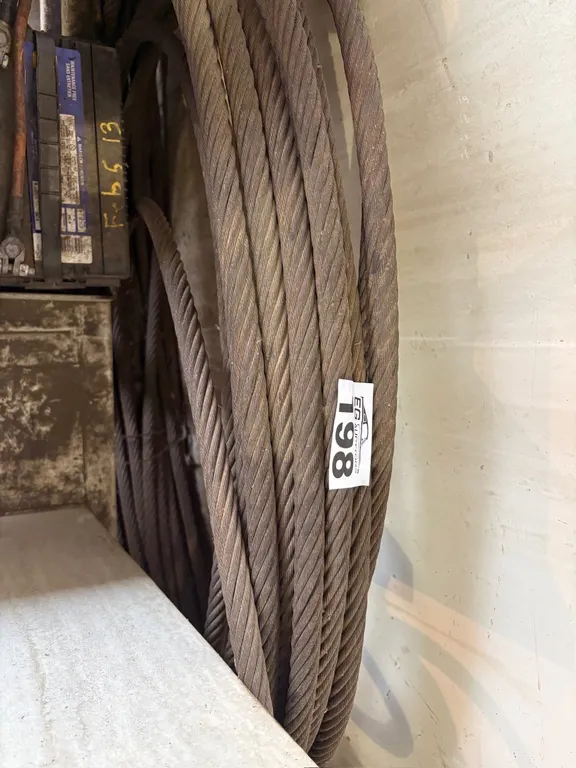 HEAVY-DUTY STEEL WIRE ROPE – LARGE COIL