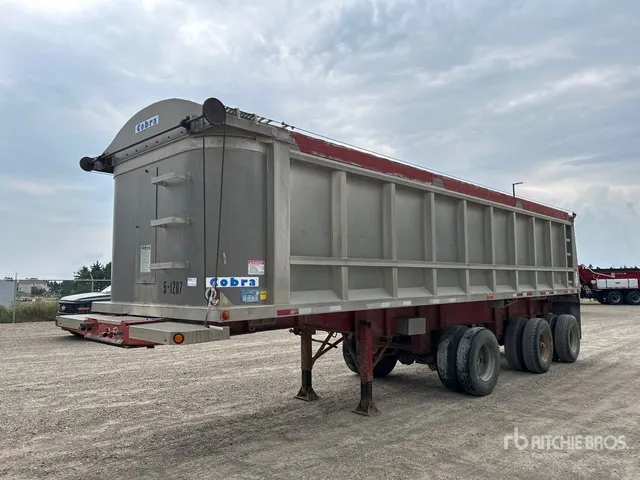 2009 Cobra 33 ft Tri/A End Dump Trailer