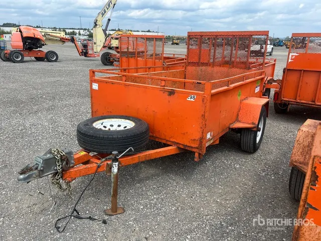 2020 Miska 8 ft S/A Utility Trailer