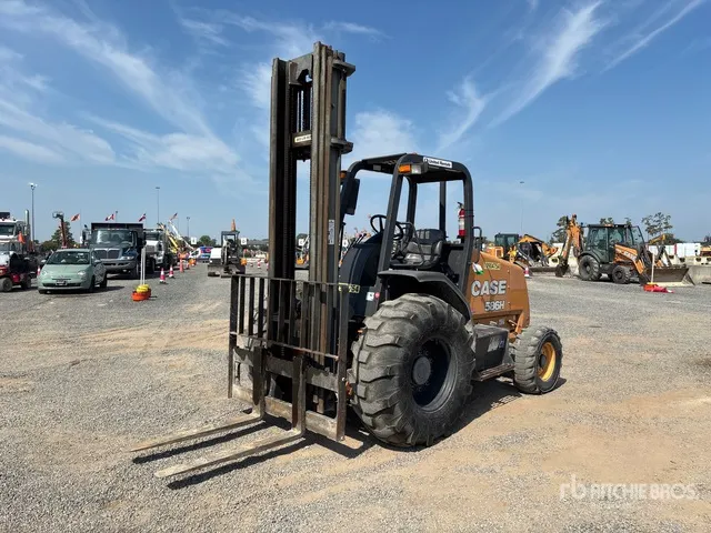 2019 Case 586H 6000 lb 4x2 Rough Terrain Forklift