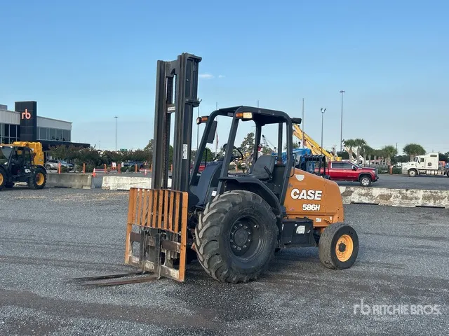 2019 Case 586H 6000 lb 4x2 Rough Terrain Forklift
