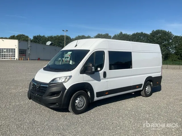 2022 Opel Movano 2.2 103 KW KA L4H2 Crew Cab Cargo Van