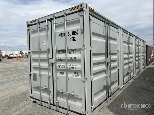 2026 40 ft High Cube Multi-Door Storage Container (Unused)