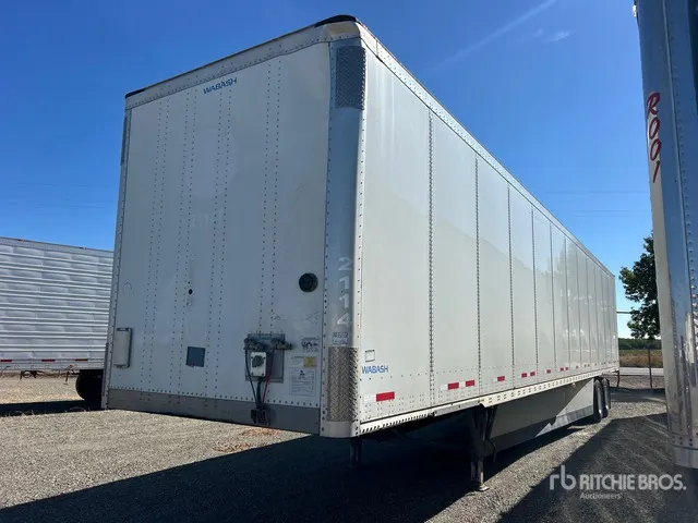 2023 Wabash DVCVHPC 53 ft x 102 in T/A Van Trailer