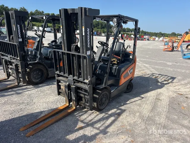 2019 Doosan GC25S-9 4600 lb Cushion Tire Forklift