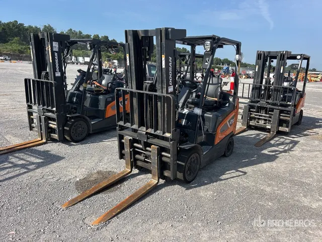 2019 Doosan GC25S-9 4600 lb Cushion Tire Forklift