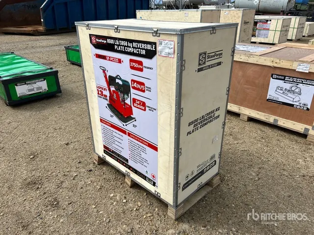 StanForge PC325 23 in 8500 lb Reversible Plate Compactor Attachment (Unused)