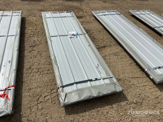 Quantity of (50) 2026 SKLP SK-XH50 Galvalume Steel Sheets (Unused)