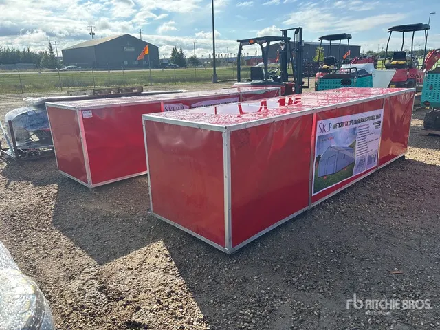 2026 SKLP SK-S5030 30 ft x 50 ft Large Scale Storage Building (Unused)