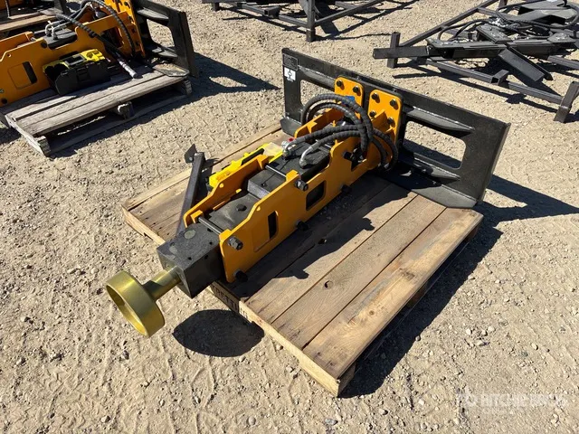 2026 GIYI GY-D680 Skid Steer Post Driver (Unused)