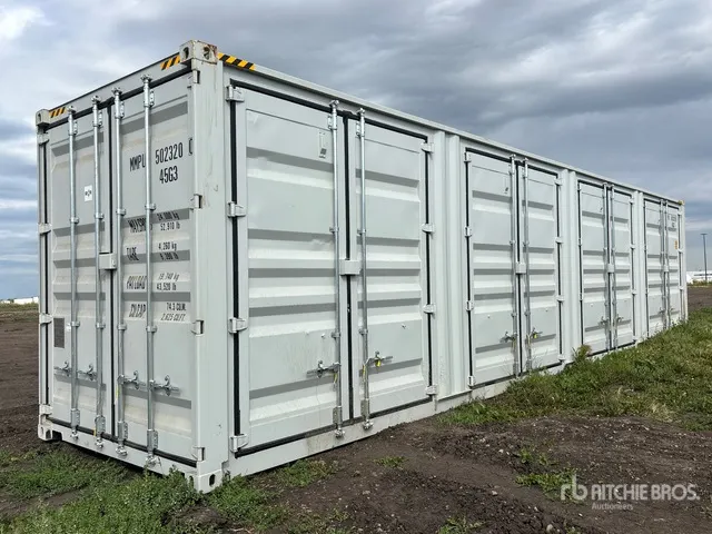 2026 40 ft High Cube Multi-Door Storage Container