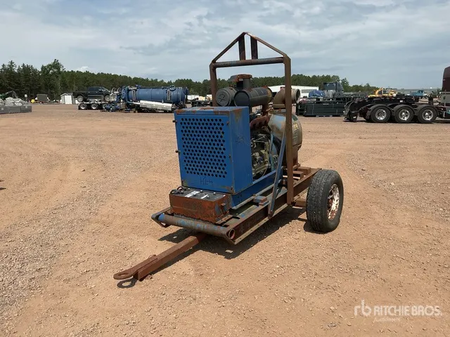 2002 Gorman-Rupp T6A60S Trailer-Mounted Water Pump (Inoperable)