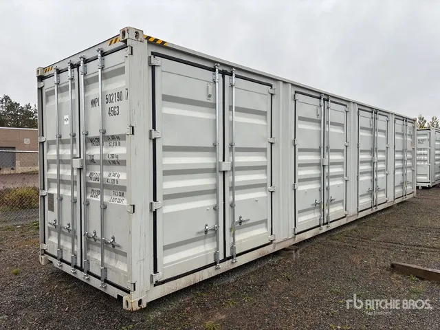 2026 40 ft High Cube Multi-Door Storage Container
