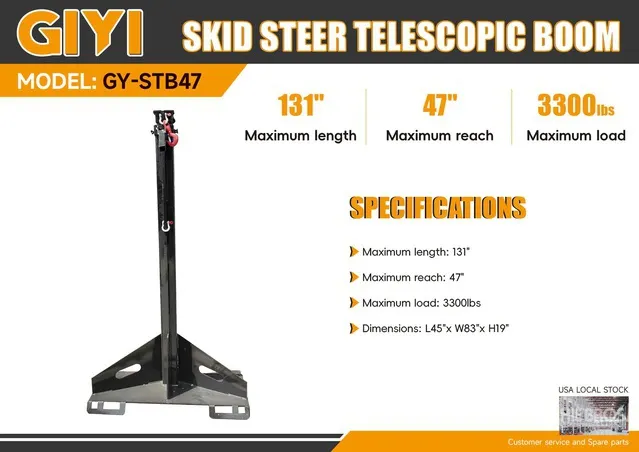 2026 GIYI GY-STB47 131 in Telescopic (Unused)