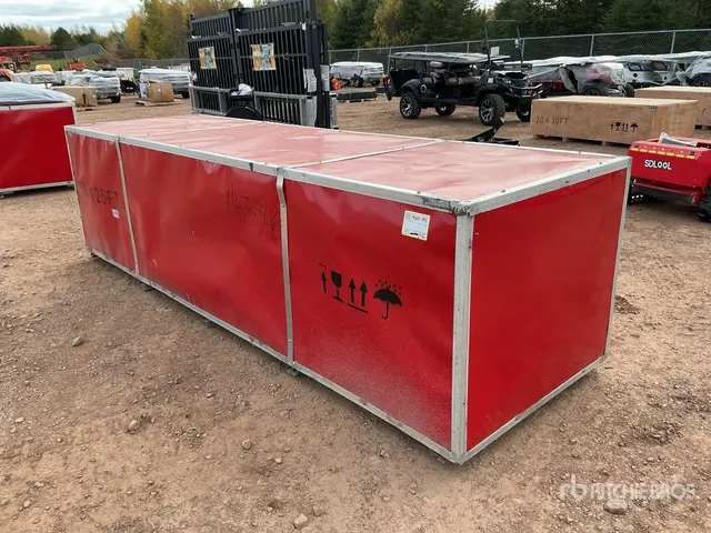 2026 SKLP SK-S5025 25 ft x 50 ft Large Scale Storage Building (Unused)