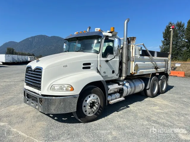 2013 Mack CXU613 6x4 T/A Dump Truck