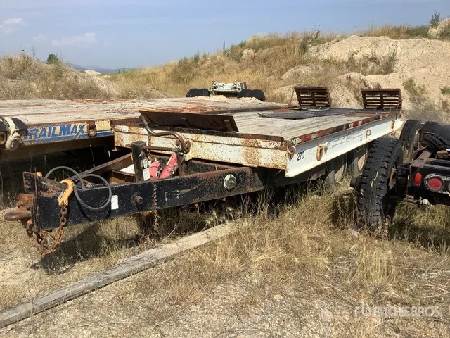 1976 Totem-All 20 ft T/A Tilt Deck Trailer