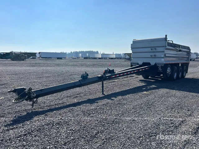 2019 OSW DS46SAL 17 ft 6 in Quad/A Pup Dump Trailer