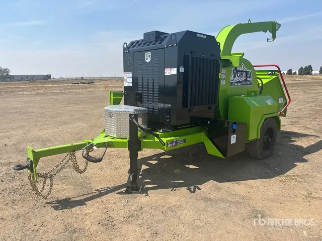 2025 Dyna Products Vortex V18-32 Tow-Behind Wood Chipper (Unused)