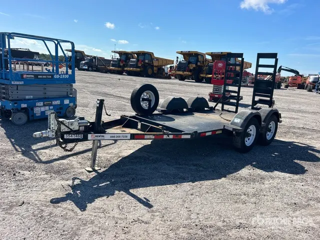 2021 MMDI 510RCMPH 5150 lb 10 ft T/A Equipment Trailer