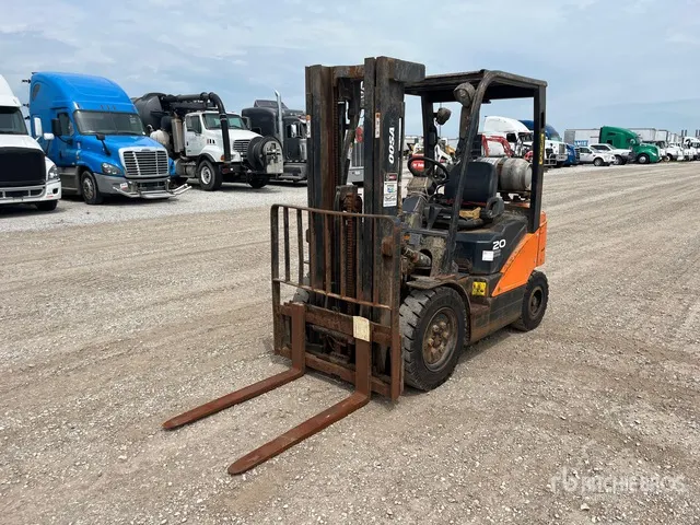 2019 Doosan G20N-7 3650 lb Cushion Tire Forklift