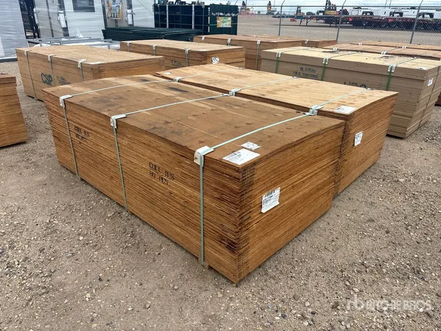 Quantity of (160) 3/8" 4x8 CSP/DFP No Stamp Plywood (Unused)