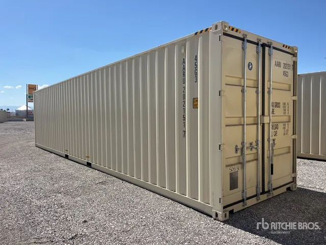 2026 40 ft High Cube Multi-Door Storage Container