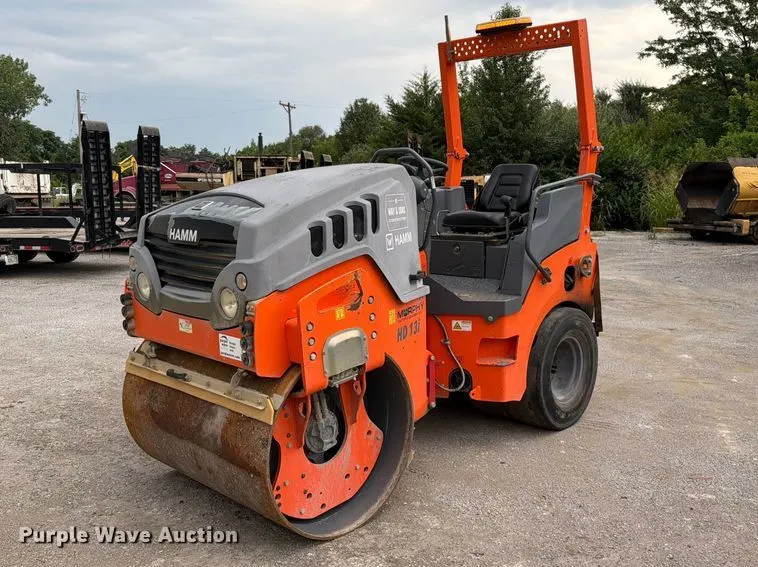 2019 Hamm HD13i VT double drum vibratory roller